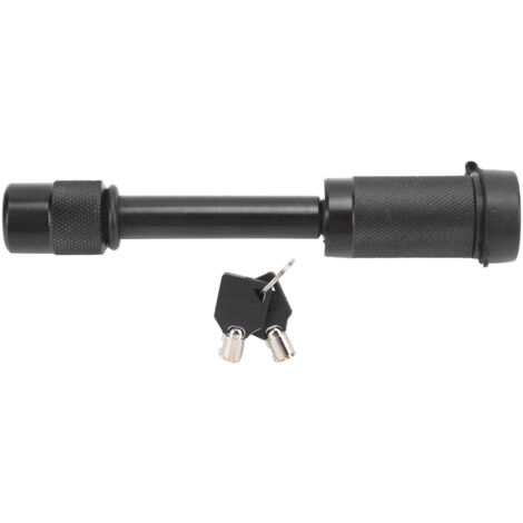 Eosnow Goupille d'attelage de remorque 5/8 pouces, noyau de fleur de prunier en alliage d'aluminium avec 2 clés universelles pour camping-cars (1/5)