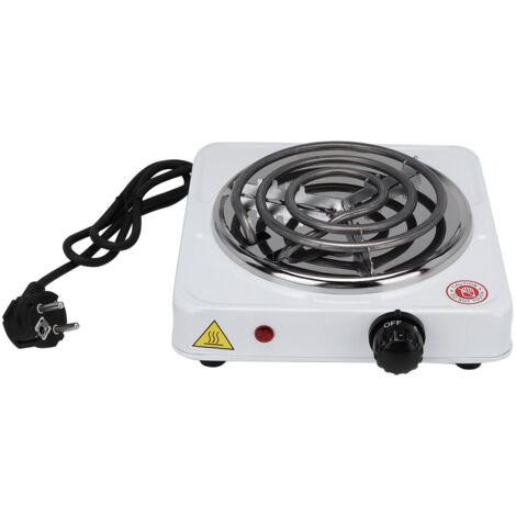 Eosnow Mini poêle électrique Portable 1000W, plaque chauffante blanche (prise ue 220-240V) (1/5)