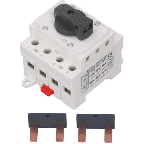 Eosnow Interrupteur de déconnexion solaire DC 32A, PC Flexible, botier ignifuge, isolateur de Circuit photovoltaque, 1000V (1/5)