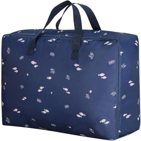Sollbry Sac de rangement portable en tissu Oxford de dessin animé - Grande capacité - Sac de rangement étanche - 70 x 30 x 50 cm (1/4)