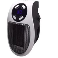 Chauffage de 500 watts, prise murale de chauffage d'espace enfichable, prise de courant de chauffage, prise murale de chauffage pour salle de bain et bureau