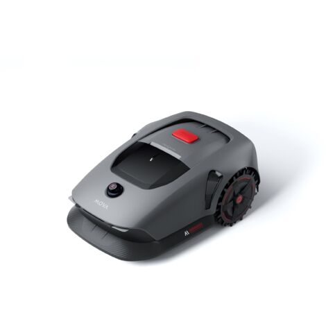 MOVA 1000 Robot Tosaerba Senza Fili, Mappatura 3D LiDAR per 1000 m², Ostacoli Intelligenti, App Control, Ruote Fuoristrada, Taglio a U, Ricarica Rapida
