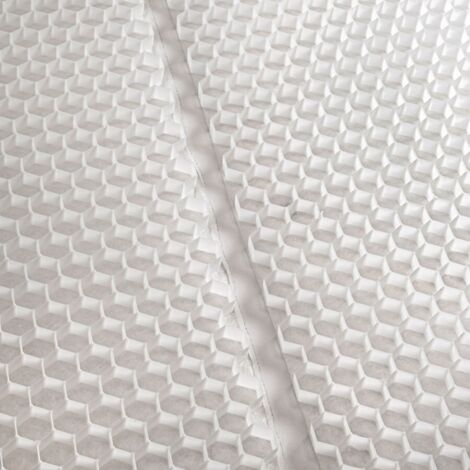 Stabilisateur de gravier 1,92 m² - Blanc - 120 X 160 X 3 cm Blanc - EASYSTAB