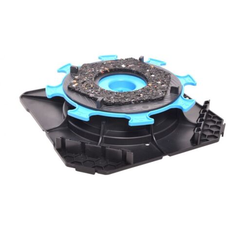 Jouplast – Plot réglable pour terrasse 28 à 40 mm – Charge supportée > 1 tonne – Pour sols irréguliers et en pente – Fabrication française
