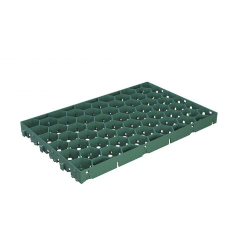 GREENPLAC® Dalle pour gazon 591x378x40 mm - 0.22m² - Palette de 104