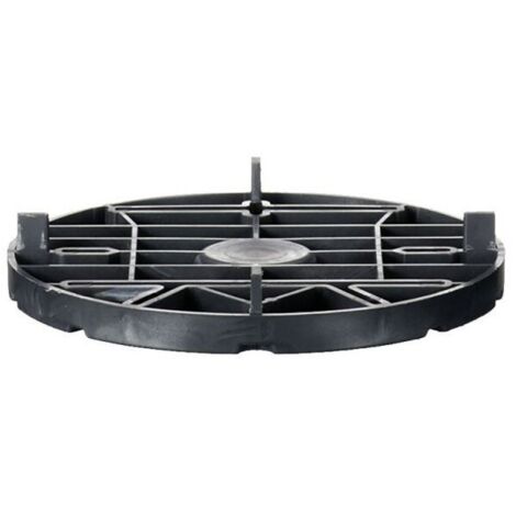Réhausse de plot fixe 10 mm pour dalle – Polypropylène – Résistance au gel et aux UV – Charge max 1 tonne – Compatible avec rehausses Jouplast