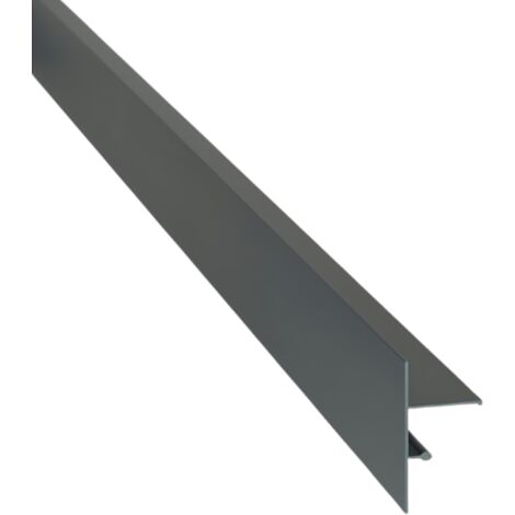 Profilé de finition clipsable pour terrasse sur plots