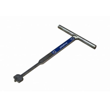 Jouplast – Clé d'ajustement Cleman 200 mm – Largeur 120 mm – Embout de 4 mm en acier – Poignée PVC pour réglages précis