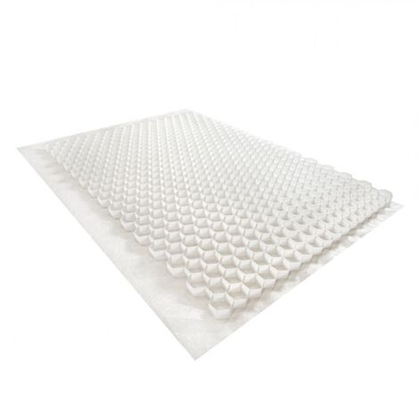 Stabilisateur de gravier 0,96 m² - Blanc - 120 X 80 X 3 cm Blanc - EASYSTAB - Lot de 25m²
