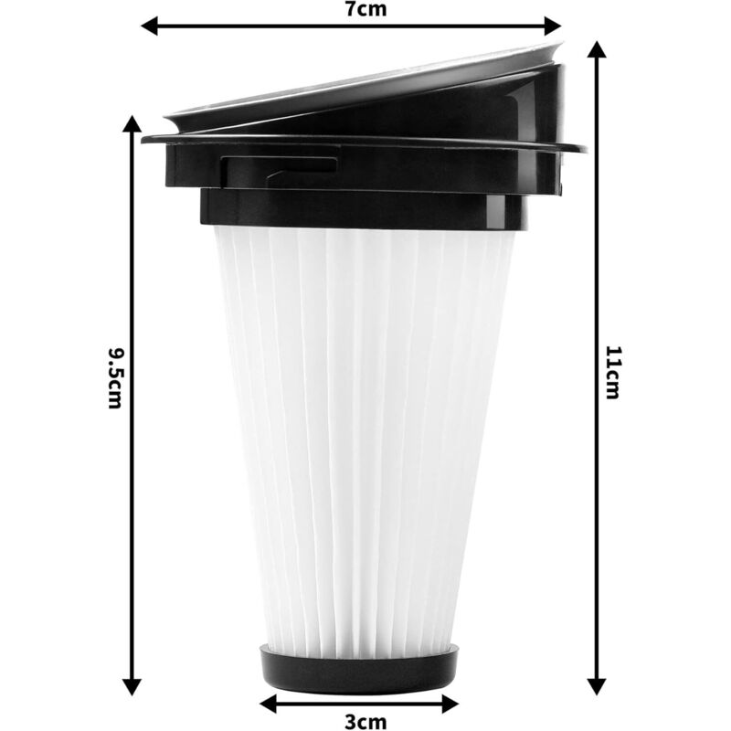 FFyan Lot De 2 Filtres Lavables Pour Rowenta X-Pert 3.60 / X-Pert 160 – Remplacement ZR005202 Compatible RH7221WO RH7233WO