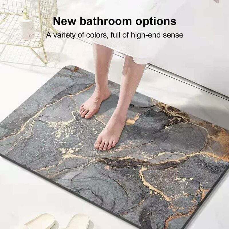 Tapis antidérapant chakme bain 43 x 120 cm dos caoutchouc lavable
