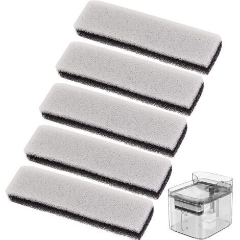 Filtre de fontaine à eau pour animaux de compagnie compatible avec la fontaine à eau NPET WF020 par les filtres de remplacement pour fontaine à eau Poweka Cat Dog (1/5)