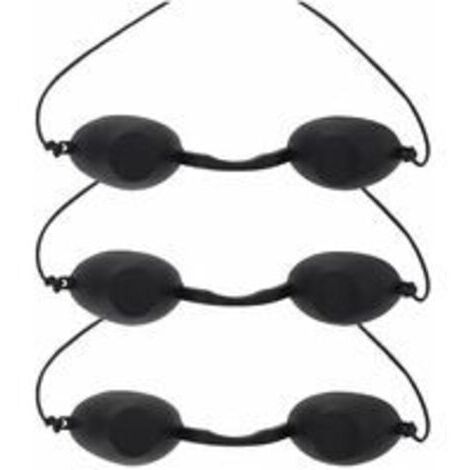 3 Pcs Lunettes de Protection UV, Lunettes Solarium Lunettes Protection UV Conviennent pour la Beauté Laser IPL Convient à la Clinique de Beauté ou à la Maison (1/4)