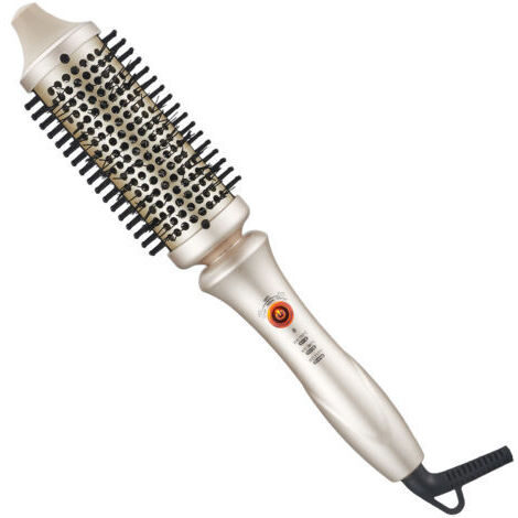 STYLUX Thermal Brush, Brosse Thermique pour Brushing de 31mm, One-Step Céramique Peigne à Friser Chauffante, 3 Températures, Brosse Bouclante Electrique Pour le Lissage et le Volume