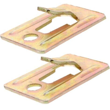 CCYKXA 2 Pièces planche suspendue support de fixation pour chauffe-eau support de chauffage Crochet mural pour chauffe-eau Plaque de fixation pour chauffe-eau plaque de chauffe-eau murale