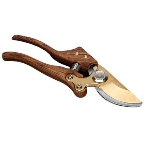 Ccykxa – Sécateur à main en acier japonais SK4 – Lame trempée pour branches jusqu'à 30mm – Poignée ergonomique en aluminium – Coupe précise et propre