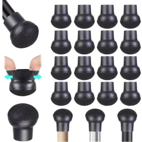 Ccykxa – Protection pour pieds de chaise – Lot de 16 – Embouts en feutre et silicone – Antidérapants pour sols durs – Installation facile (1/5)