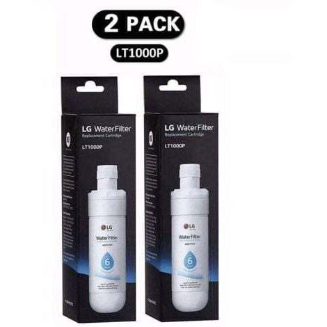 Lot de 2 filtres (LT1000P) Réfrigérateur, filtre à eau du réfrigérateur (1/3)