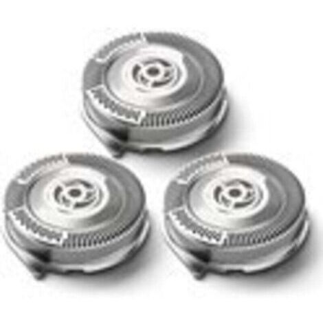3 têtes de rasage compatibles avec les rasoirs Philips série 5000 SH50/50 S5000 S5212 S5230 S5560 5570 5620 - Kit de têtes de rasage - Accessoires de rasage - 3 pièces