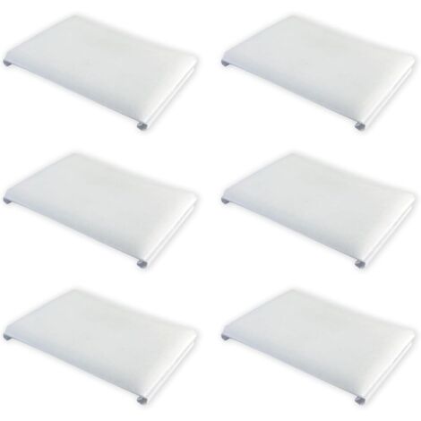 6 Tampons de Déligneuse de Peinture，Tampons de Remplacement pour Coupe-Bordure，Peinture Coupe-Bordure Retouche，Pour Peinture Intérieure（12 x 9cm） (1/5)