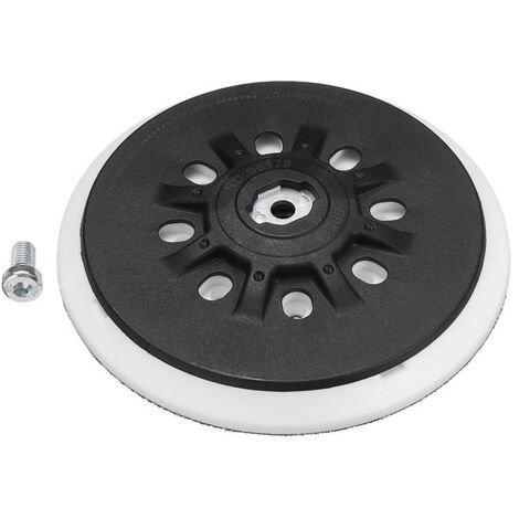 Plateau ponceuse 150 mm avec aspiration de poussière - Filetage de raccordement M8 - remplacement du festool plateau ponceuse, compatible avec le ponceuse excentrique 150mm bosch makita etc