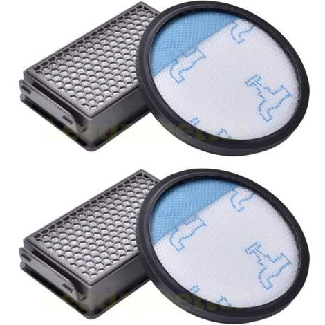 2 Kit de Filtre pour Rowenta les Aspirateur RO3731EA RO3753EA RO3786EA RO3718EA RO3724EA RO3798EA Moulinex Tefal Compact Power Cyclonic, Alternative à ZR005901