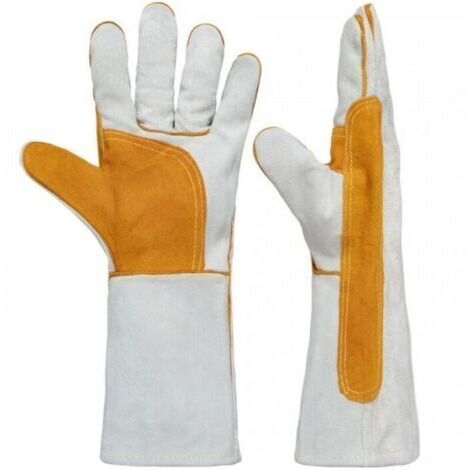 Cyslmuk – Gants de soudeur 36 cm – Protection thermique et résistance à l'usure – Conception ergonomique pour soudeurs professionnels