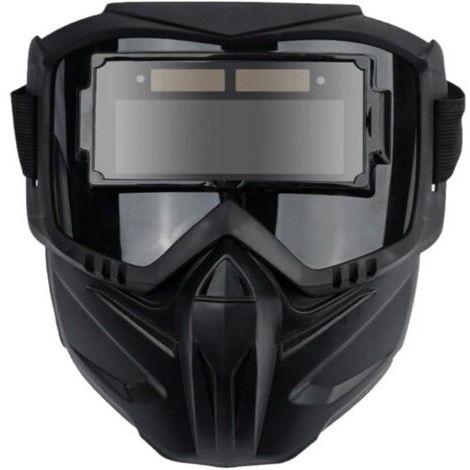Masque de soudage automatique professionnel monté sur la tête, filtre de lumière, éblouissement, équipement de casque, masque de protection, lunettes (1/5)