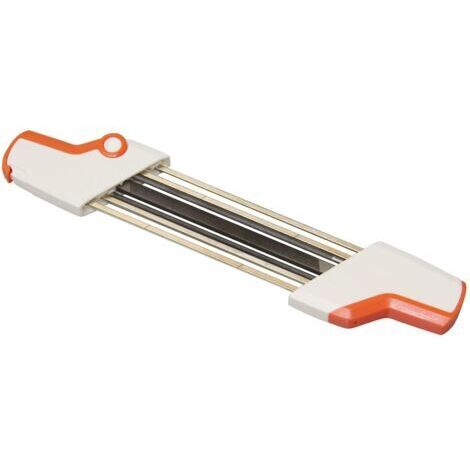 Affûteur 2-en-1 Stihl 4.0mm – Lime Aiguiseur Tronçonneuse Compatible Chaîne Stihl 3/8P – Facile et Rapide