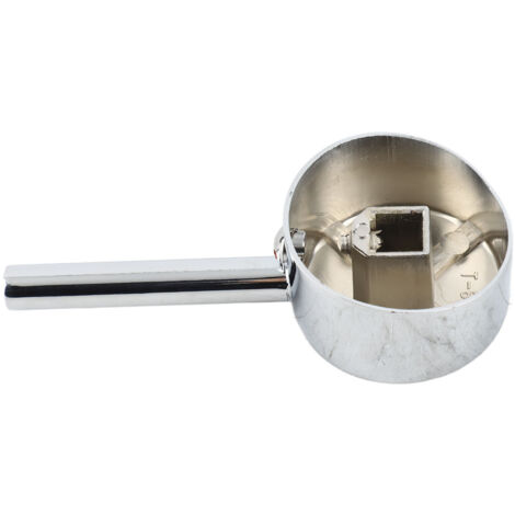 Tonysa – Poignée de robinet en alliage de zinc chromé – Design ergonomique – Installation facile pour salle de bain et toilettes – Noyau de valve 45mm