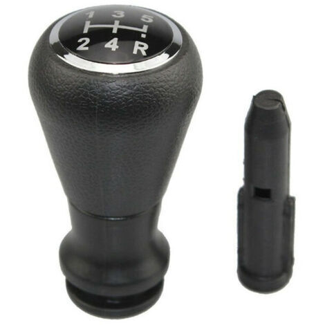 Remplacement du pommeau de levier de vitesse 5 vitesses pour Citroen Peugeot 206 207 307 - Le noir - Le noir (1/5)