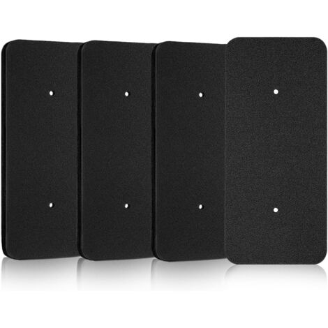Filtre éponge pour sèche-linge compatible avec le sèche-linge Candy Hoover 40006731 - Coussinet filtrant pour évaporateur - Sèche-linge à condensation - Mousse - Lot de 4 (1/5)