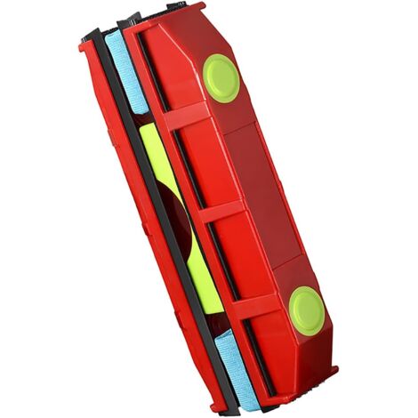 Raclette Lave Vitre Aimanté pour Double Vitrage de 20 à 28 mm Epaisseur – Nettoyeur Magnétique avec 2 Chiffons en Microfibre pour Vitre Extérieur en Hauteur ou Difficile d’Accès