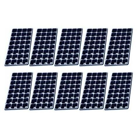 CHOYCLIT Set de culture,Plaque Alvéolée Semis 10 Pack Plateau de Semis, 32 Trous Cellules à Semis Plateau de Démarrage Plantation Conteneur Plaque de Semis