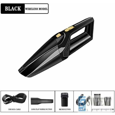 Choyclit – Aspirateur à main sans fil 120W – Batterie 2200mAh – Autonomie 30 min – Filtre lavable – Pour poils d'animaux, voiture, bureau