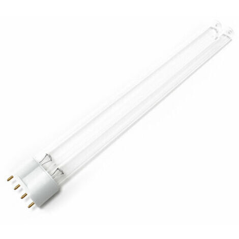 CHOYCLIT Lampe UV pour bassin，Lampe UV 36W Stérilisateur Tube UV-C,2G11-36W-410MM
