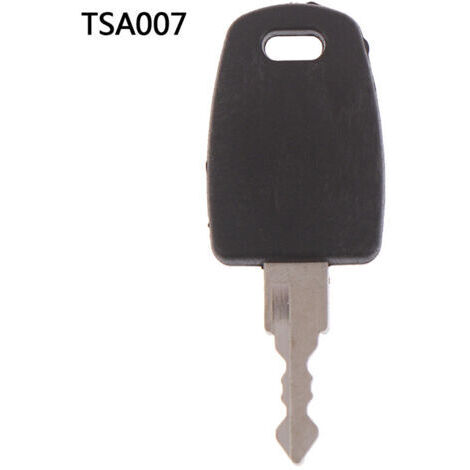Sollbry Clé de bagage principale TSA007 pour serrures principales TSA007, serrures à mot de passe universelles approuvées pour valise à bagages (1/2)
