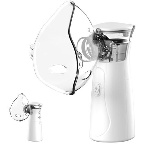 Nébuliseur portable pour animaux – Vitesse d'atomisation rapide – Particules ≤ 3,7 micromètres – Chambre amovible 10 cc (1/5)