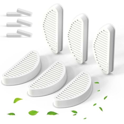 Lot de 6 filtres de rechange pour fontaine automatique pour animaux de compagnie 67 oz/2 l (1/4)