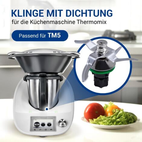 Aiperq Couteau Lame de Rechange pour Thermomix TM5 de Vorwerk