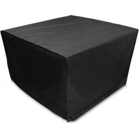 Tuserxln – Housse de table extérieure rectangulaire 90x90x90cm – Tissu Oxford 210D résistant aux intempéries – Protection complète contre UV et intempéries (1/3)