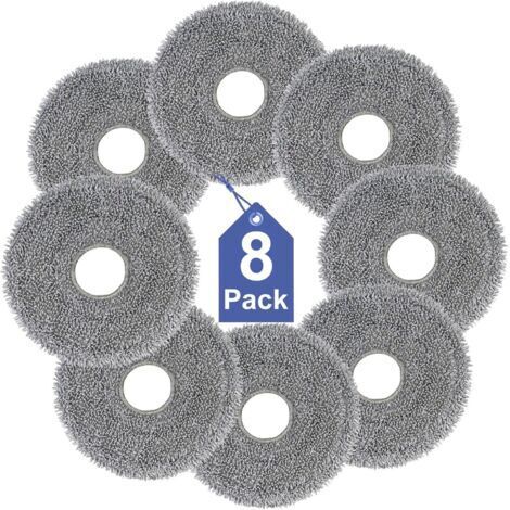 Lingettes de Rechange pour Roborock Saros 10R, QV 35A,QV 35S,Qrevo S,Qrevo Pro,Qrevo Edge,Qrevo Curv,Qrevo Master, Microfibre Douce,Lavable et Réutilisable Mop Pads (1/5)