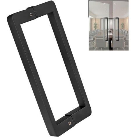 Poignée de Porte de Douche 20cm centre trou à trou en Acier Inoxydable, Poignée de Porte en Verre, Pièces de Rechange pour Porte Coulissante de Cabine de Douche