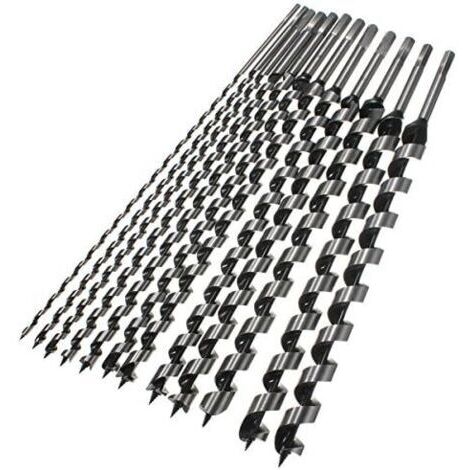 460mm Hex Shank Point Brad Foret Tarière Foret Spirale Bois Outil De Perçage - 14mm 1PC
