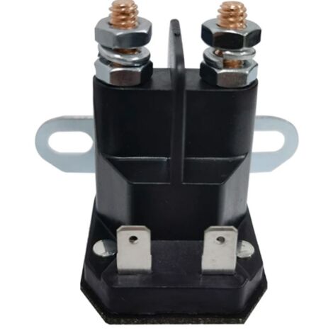 725-04439 Relais de Démarreur Solenoide 12V Solénoïde Tracteur Tondeuse Relais Demarreur Starter Solenoid Relay pour John Deere AM138068 Cub Cadet 725 04439 MTD Tondeuse Autoportée (1/4)