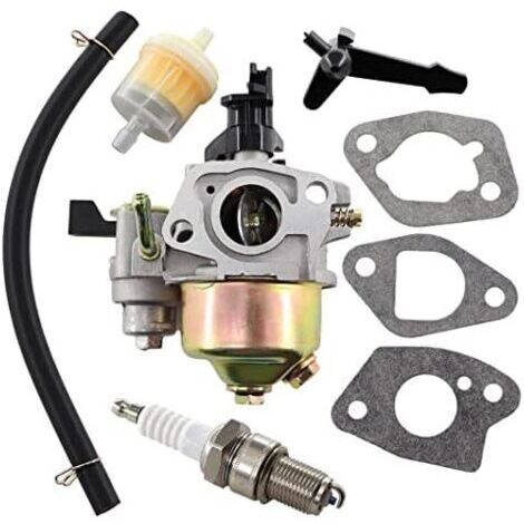 VURAHOME - Carburateur avec joint Bougie dallumage pour tondeuse Einhell Royal BG-PM 46 S, GH-PM 46\\/1 S, RPM 51 S