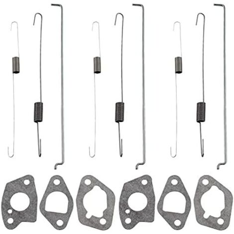 Lot de 3 kits de régulateur de vitesse de rotation avec ressort de rappel pour moteurs Honda GX120 GX140 GX160 GX200 Lifan 168f 5,5 CV 6,5 CV et générateurs chinois (1/4)