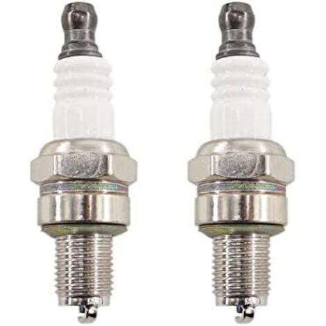 Lot de 2 bougies dallumage pour Stihl MS170 MS171 MS181 MS181C MS211 MS231 MS241 MS251 BG56 BG56C BG66 BG86C BR500 BR550 BR600 Remplace Bosch USR7AC, NGK 365 cm R6H