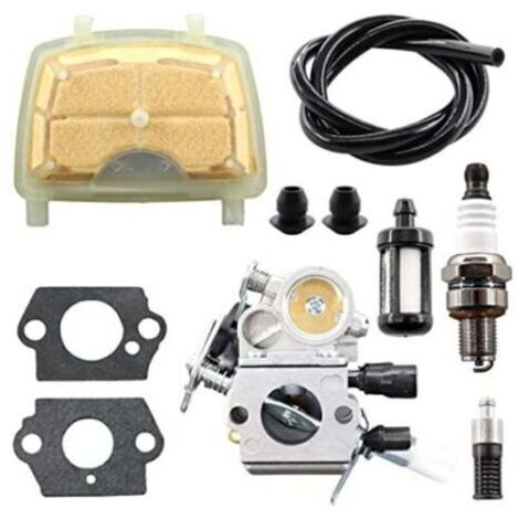 Carburateur avec Kit de réparation pour tronçonneuse MS171 MS181 MS201 MS211 MS 181 171 211 Zama C1Q-S123C C1Q-S119C C1Q-S121C C1Q-S269 1139 120 0619 avec filtre à air 1139 120 1602