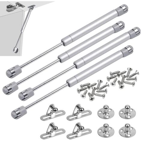 Vérins à 4 PCS de vérins à gaz hydrauliques,les vérins à gaz d'armoire,les portes de meuble pour le levage des portes d'armoires sont des charnières d'amortisseur longueur de 268 mm-Fei Yu (1/5)